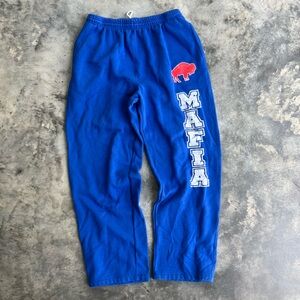 Blue Graphic Men's Joggers